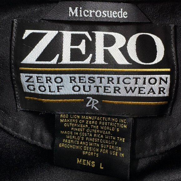 Zero Restriction Vest Men’s Large Black Las Vegas Paiute Golf Resort Sleeveless - Picture 4 of 7